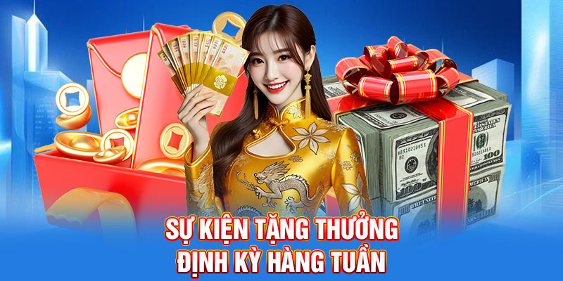 Sự kiện tặng thưởng định kỳ hàng tuần